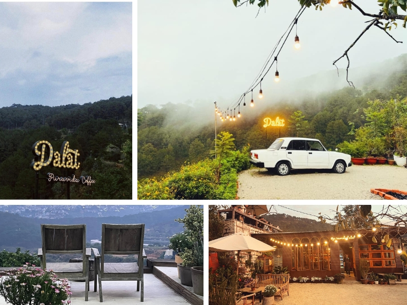 Pura Vida Dalat Cafe với phong cách Tây Ban Nha độc đáo và lôi cuốn