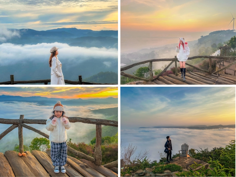 Lựa chọn trang phục phù hợp tận hưởng chuyến đi săn mây thoải mái 