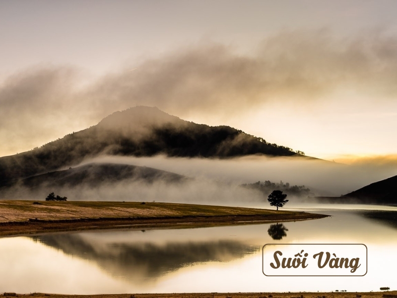 Nguồn gốc và ý nghĩa của cái tên Suối vàng tại Đà Lạt