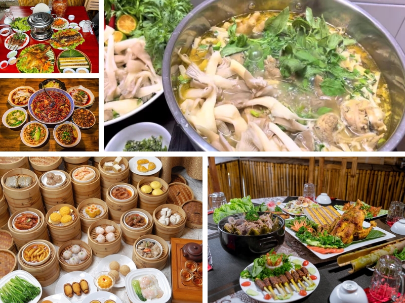 Ẩm thực tại độc đáo giữa đặc sản Đà Lạt và hương vị Trung Hoa