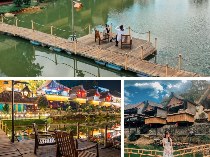 Check-in với background tựa chốn bồng lai tiên cảnh